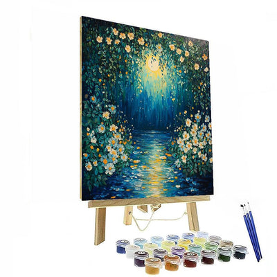 Vincent Van Gogh Inspired Night Garden Serenade  Paint By Numbers