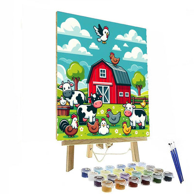 Farming Fun Day Painting By Numbers Kit