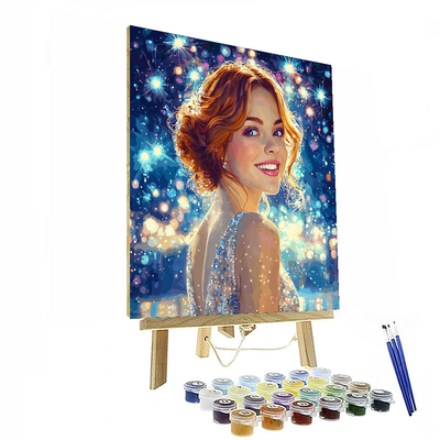 Emma Stone: Dancing Through Stardom Numbered Painting Kits