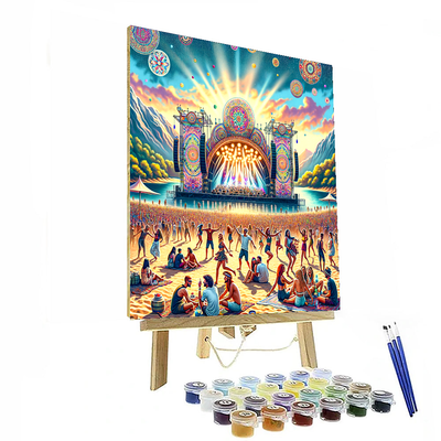 Balaton Sound Festival Painting By Numbers Kit