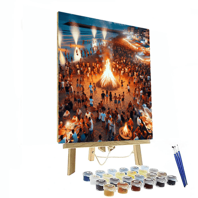 Fiesta De San Juan Painting Number Kit