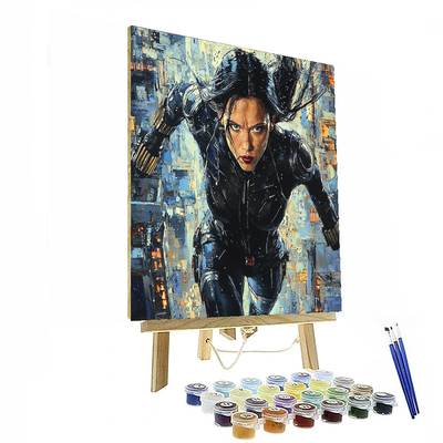 Scarlett Johansson: Unraveling The Mystique Of Black Widow Paint By Number