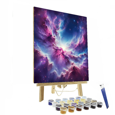 Cosmic Nebula Adventure Paint By Number