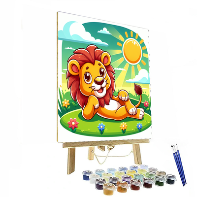 Sunny Lion Paint By Numbers