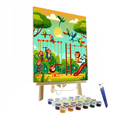 Jungle Gym Explorers Paint By Numbers