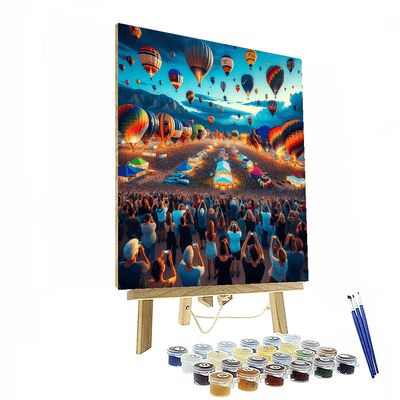 International Balloon Fiesta - Usa Paint By Numbers Art