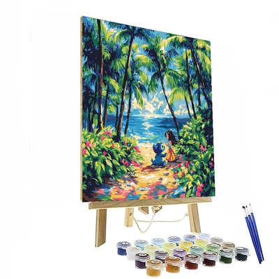 Lilo And Stitch's Hawaiian Adventure - Disney Inspired Numbered Painting Kits