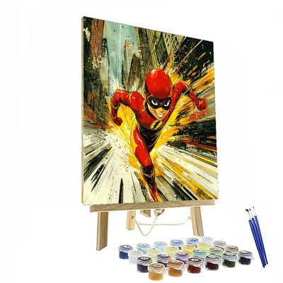 The Incredibles Dash's Speed Challenge - Disney Inspired Numbered Painting Kits