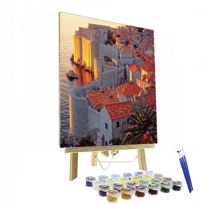 Dubrovnik City Walls - Dubrovnik Paint By Numbers Kits