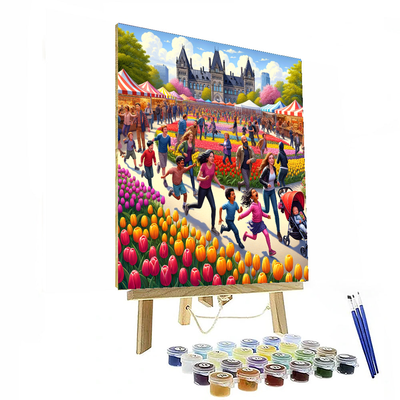 Tulip Festival - Canada Paint By Color