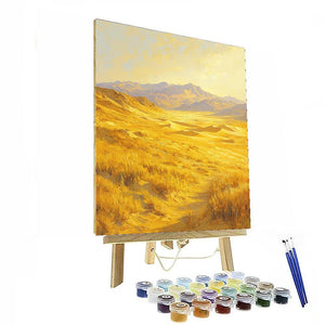 John Singer Sargent Inspired Radiant Desert Harmony  Paint By Color