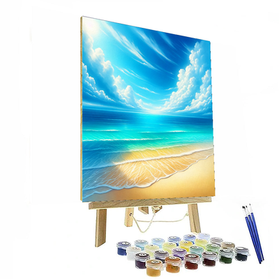 Inspiring Beach Getaway Numbered Painting Kits