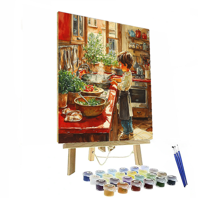 Ratatouille's Culinary School - Disney Inspired Numbered Painting Kits