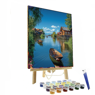 Inle Lake Numbered Painting Kits