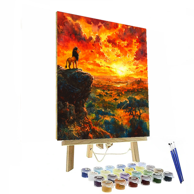 The Lion King's Pride Lands Journey - Disney Inspired Paint By Numbers Kits