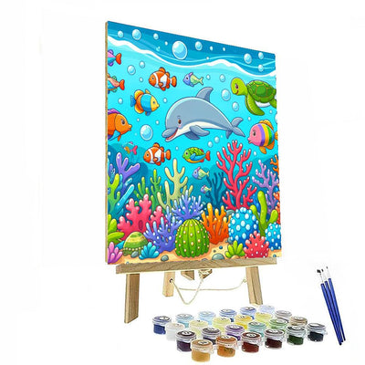 Underwater Explorer's Delight Paint By Numbers