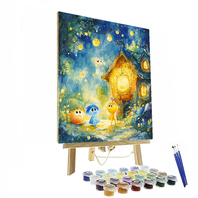 Inside Out Emotions Celebration - Disney Inspired Numbered Painting Kits