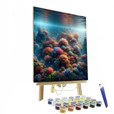 Underwater Serenity Oasis Paint By Color