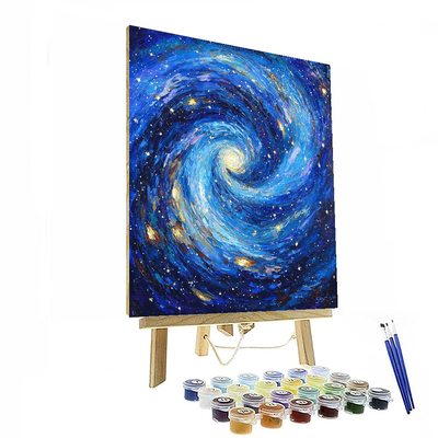 Vincent Van Gogh Inspired Galactic Whirls  Paint By Numbers