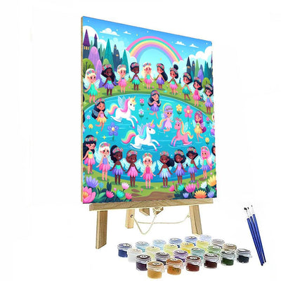 Mysterious Fairy Kingdom DIY Paint By Numbers