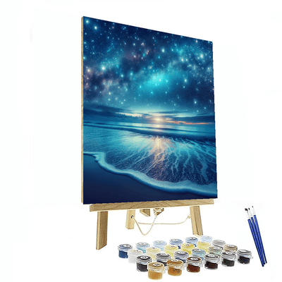 Starry Seaside Horizon Paint By Number