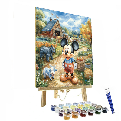 Mickey's Farm Festival - Disney Inspired Paint By Color