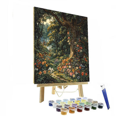 Arthur Rackham Inspired Fantasy Forest Adventures  Painting By Numbers Kit