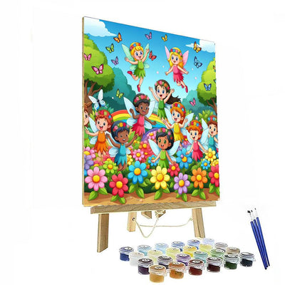 Magical Garden Of Fairies Paint By Color