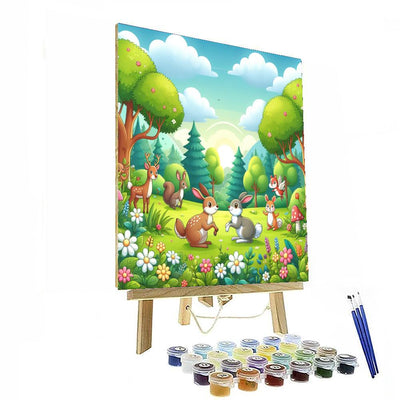 Whimsical Woodland Walks Numbered Painting Kits