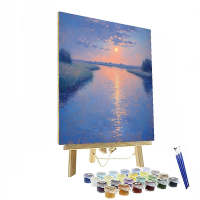 J.M.W. Turner Inspired Silent Nightfall  Painting By Numbers Kit