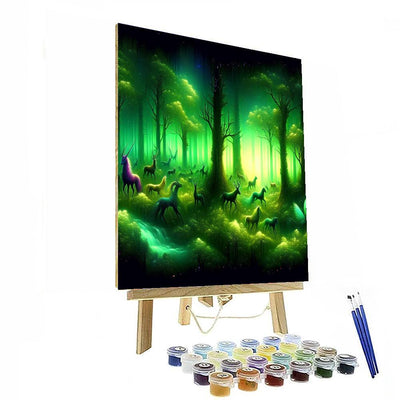 Ethereal Woodland Glade Paint By Numbers