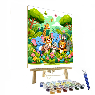 Adventurous Jungle Quest Paint By Number