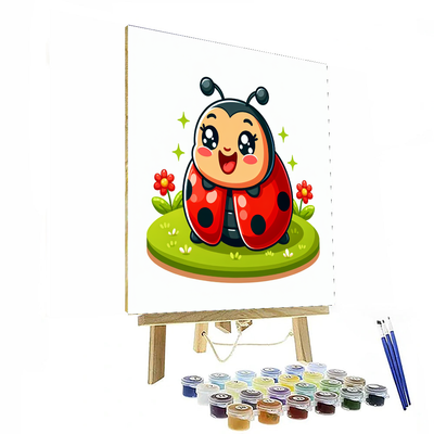 Laughing Ladybug Paint By Color