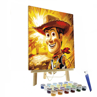 Woody's Wild West Coloring Kit - Disney Inspired DIY Paint By Numbers