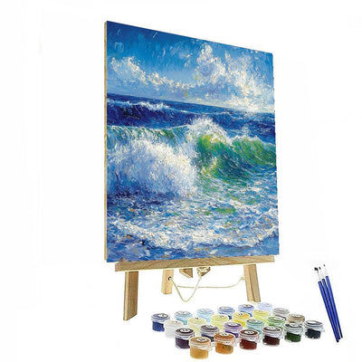 Edvard Munch Inspired Timeless Waves Of Emotion  Painting Number Kit
