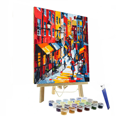 Henri Matisse Inspired Energizing City Life  Paint By Numbers Kits