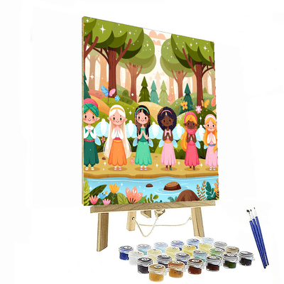 Mystical Fairy Glen Painting By Numbers Kit