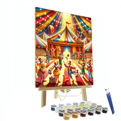 Vintage Circus Paint By Number