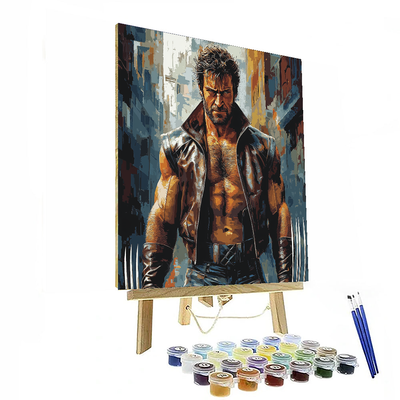 Hugh Jackman: The Wolverine's Tenacity Paint By Numbers Kits