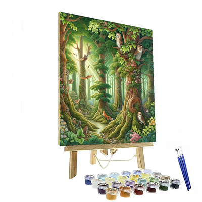 Enchanted Forest Secrets Paint By Number