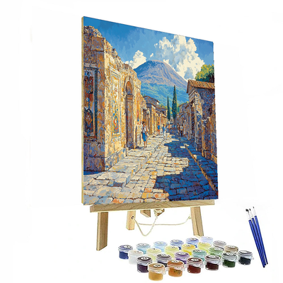 Pompeii Archaeological Park - Campania, Italy Numbered Painting Kits