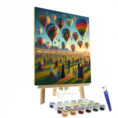 Albuquerque International Balloon Fiesta - New Mexico Paint By Numbers Kits