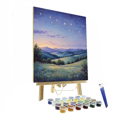 Caspar David Friedrich Inspired Enchanted Evening  Painting By Numbers Kit