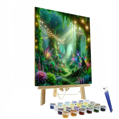 Magical Forest Escape Numbered Painting Kits