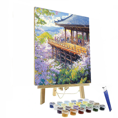 Kiyomizu-dera In Kyoto DIY Paint By Numbers