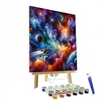 Cosmic Exploration Voyage Paint By Number