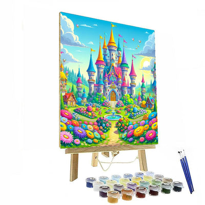 The Enchanted Castle Numbered Painting Kits