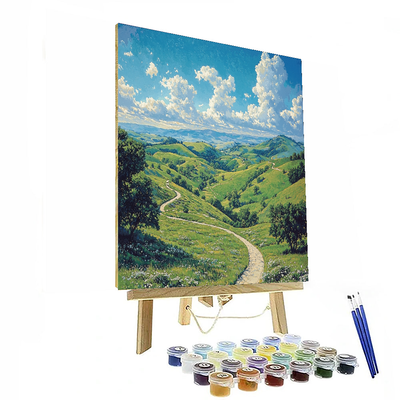 Albert Bierstadt Inspired Majestic Highlands  Paint By Numbers Kits