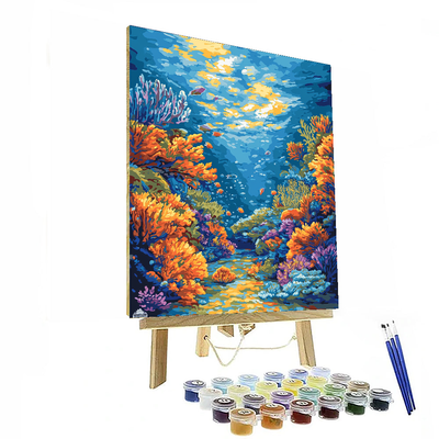 John James Audubon Inspired Breathtaking Coral Reefs  Paint By Numbers Kits