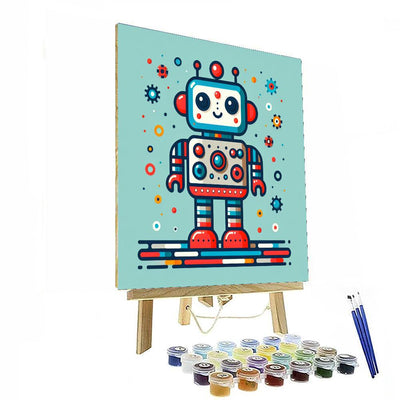 Robots Rule Numbered Painting Kits